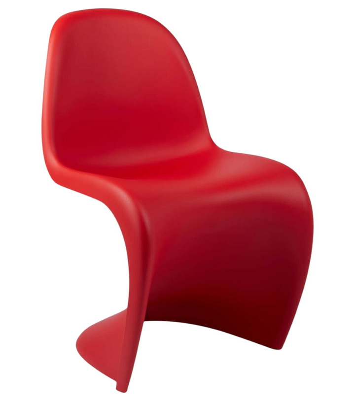 Photo: Vitra Panton chair by Verner Panton