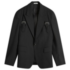 Alexander McQueen Men's Harness SB Blazer in Black