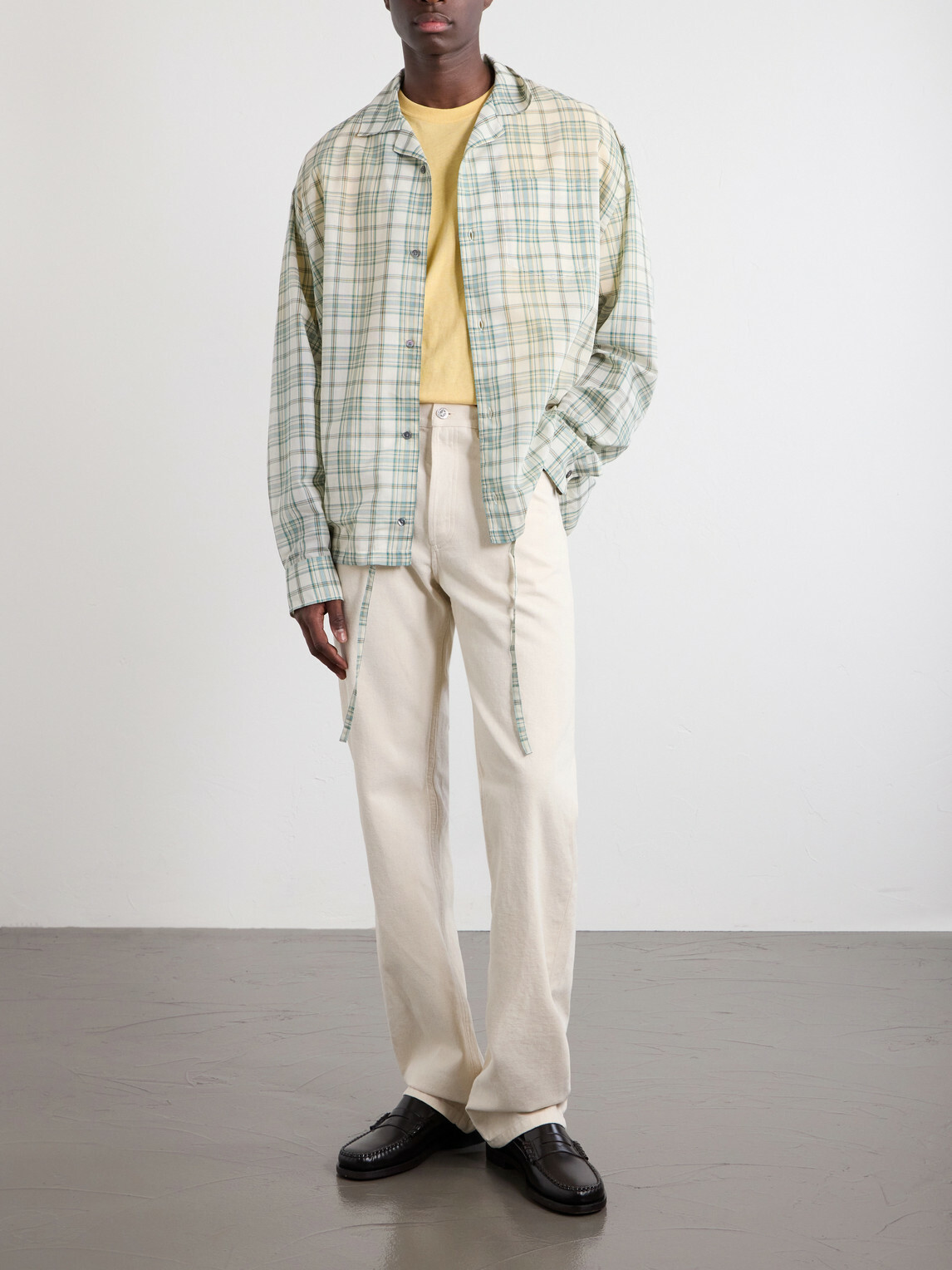 A.P.C. - Rescue Straight-Leg Recycled Cotton-Twill Jeans - Neutrals