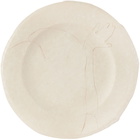 Yellow Nose Studio White Seat On Side Plate