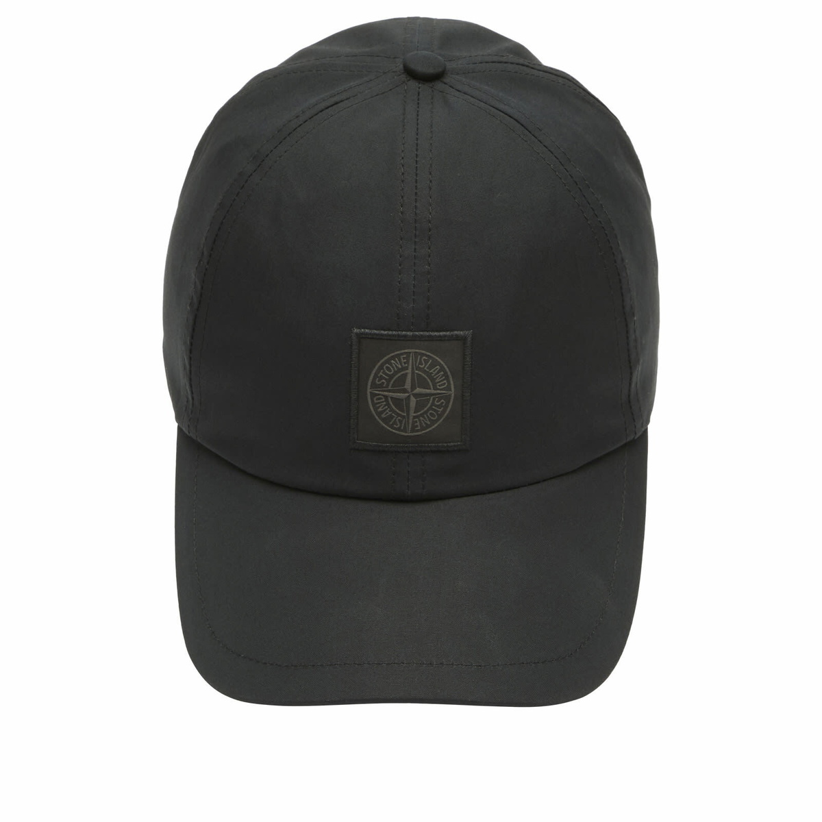 Stone Island Men's Ghost Cotton Canvas Cap in Black 