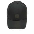 Stone Island Men's Ghost Cotton Canvas Cap in Black 