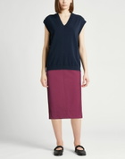 Incotex By Slowear Womens Midi skirt Plum