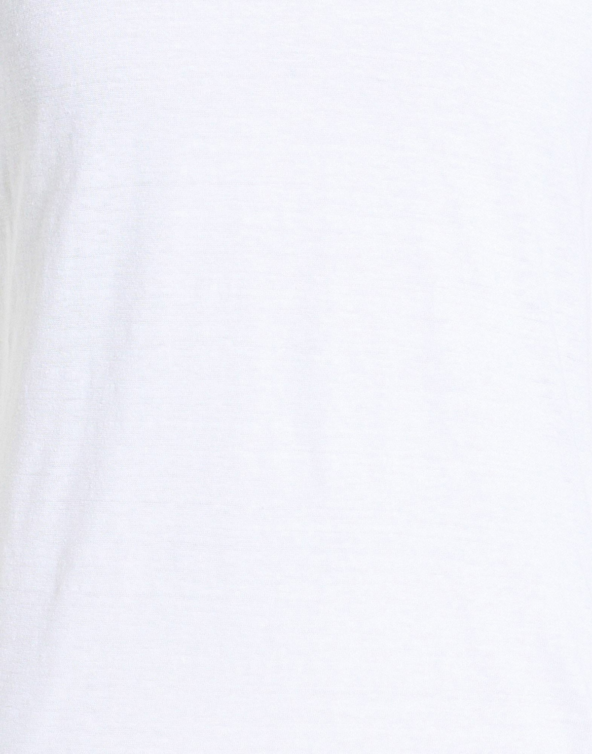 120% Lino Mens T-shirt in White