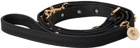 Versace Black Medusa Collar & Leash Set