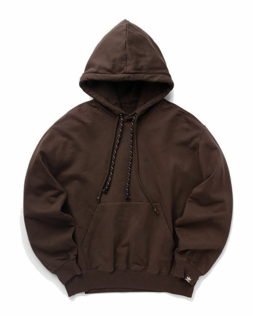 Photo: Adidas X Song For The Mute Hoody Brown - Mens - Hoodies