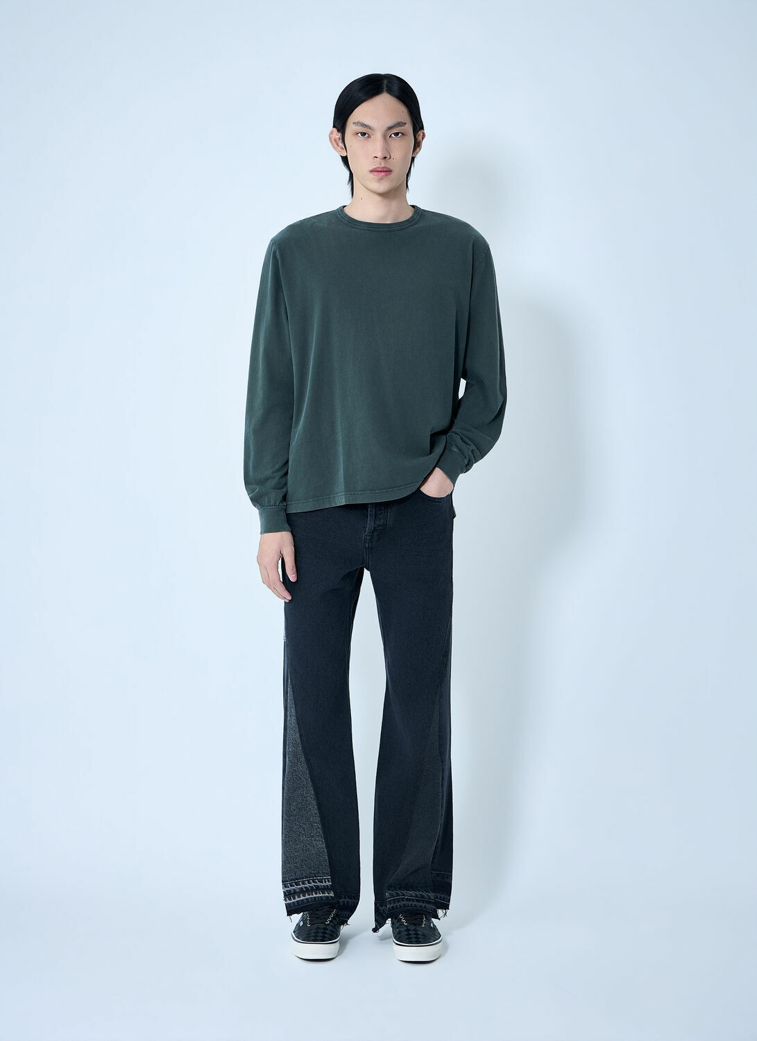 Gallery dept. Twisted Wide Leg Jeans
