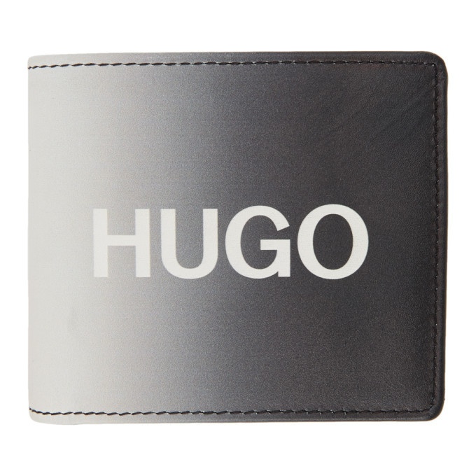 Photo: Hugo Black and White Achromatic Bifold Wallet