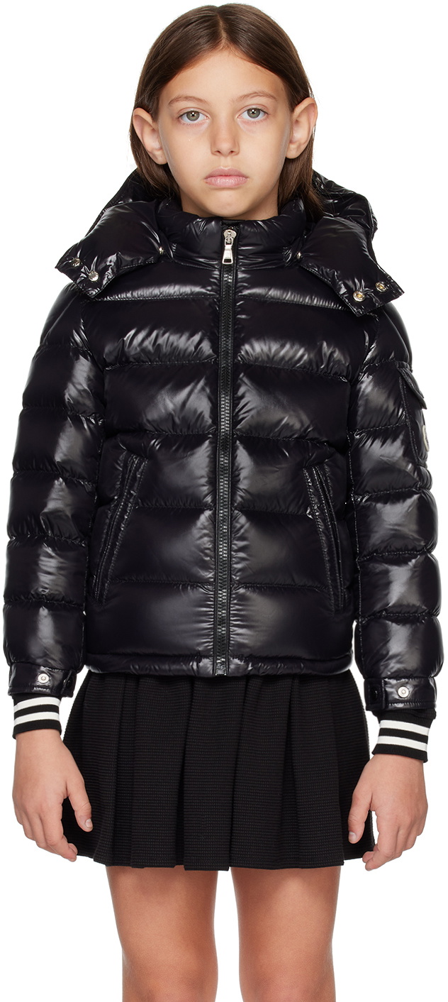 アウター MONCLER kid's DOWN JACKET 92cm black Moncler Little Kid's & Kid's Maya Down Puffer Jacket Size 4 Black