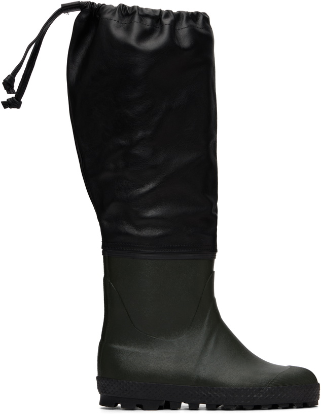 Photo: Rier Black & Green Ludwig Reiter Edition Farmer Rain Boots