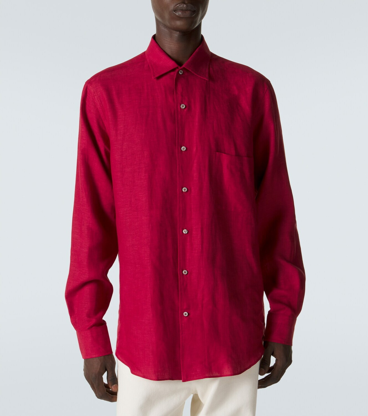 Loro Piana André linen shirt