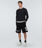 Givenchy GIVENCHY 4G fleece Bermuda shorts