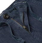 Hartford - Boys Ages 2 - 12 Linen-Chambray Drawstring Trousers - Men - Navy