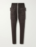 DRKSHDW by Rick Owens - Creatch Tapered Cotton-Jersey Sweatpants - Brown