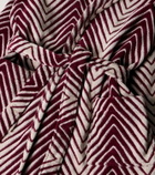 Missoni Zigzag cotton terry bathrobe