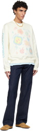 Casablanca Off-White Airbrush Icons Sweatshirt