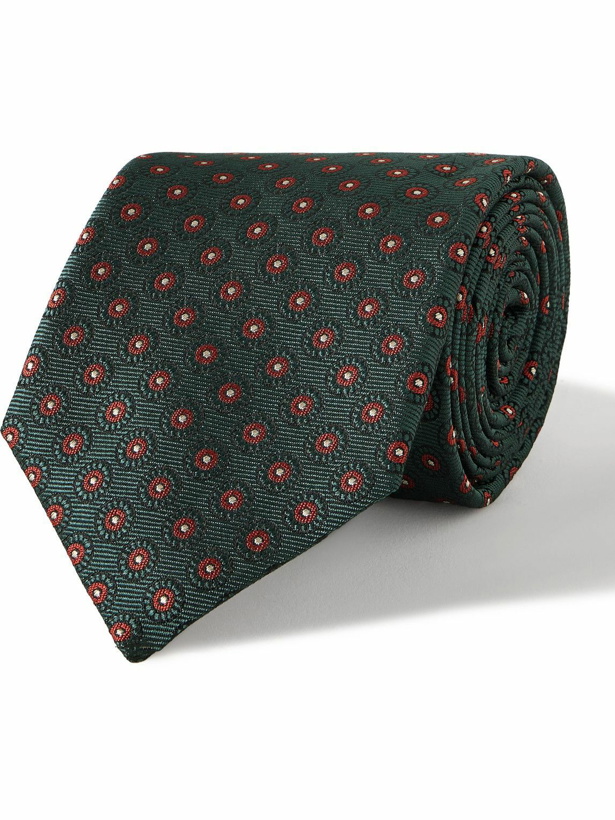 Photo: Canali - 8cm Silk-Dobby Tie