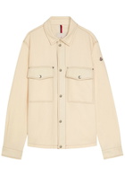 Moncler Watagua Cotton and Linen-blend Overshirt Ecru