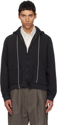 Camiel Fortgens Black Fitted Zip Hoodie