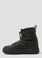 Moon Boot - MTrack Shearling Boots in Black