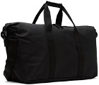 RAINS Black Extra Large Classic Duffle Bag