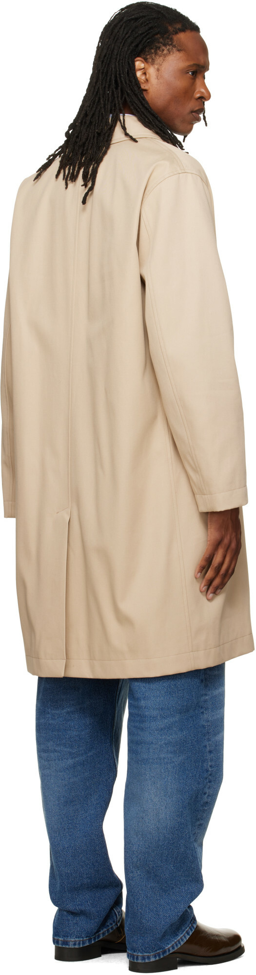 A.P.C. Beige Urban Mac Coat