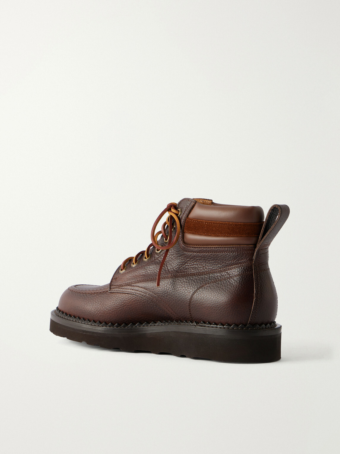 Yuketen - American Work Full-Grain Leather Boots - Brown