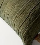 The House of Lyria Paesaggio cotton-blend cushion