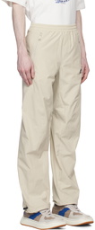 ADER error Beige Plue Trousers