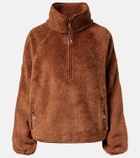 The Upside Harlow fleece half-zip sweatshirt