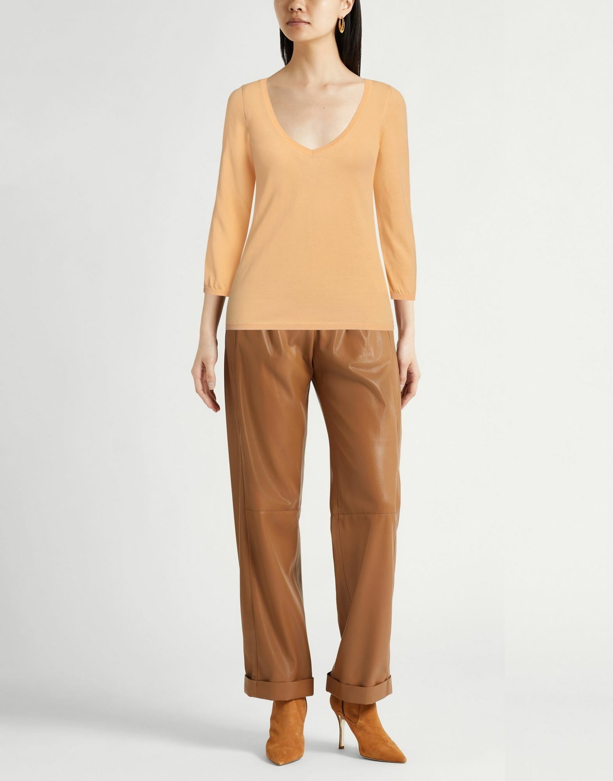 Malo Womens Sweater Apricot