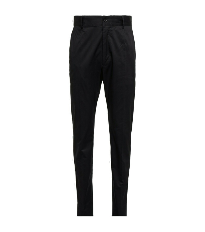 Photo: Dolce&Gabbana - Straight cotton pants