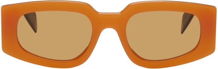 Photo: RETROSUPERFUTURE Orange & Black Tetra Sunglasses