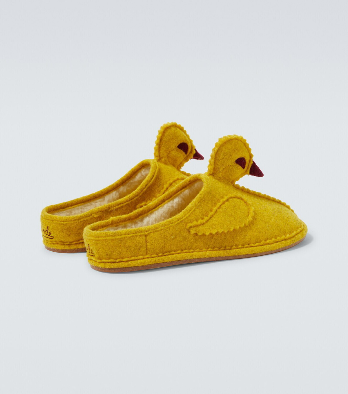 Bode Wool-blend slippers