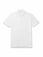 Givenchy - Cotton-Piqué Polo Shirt - White