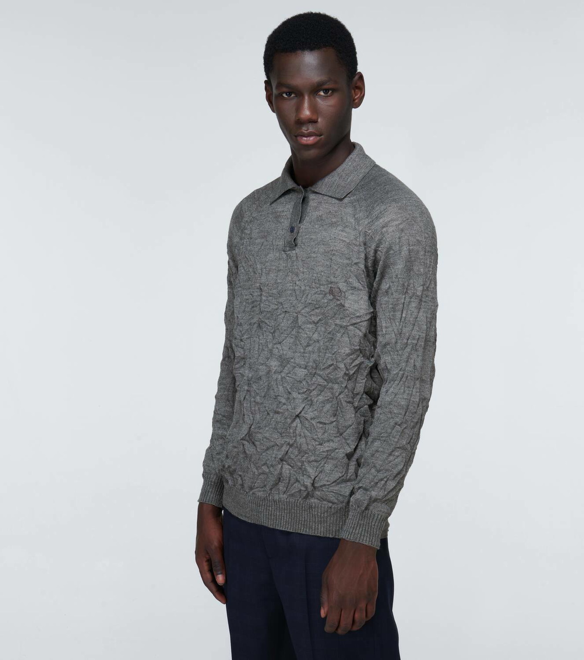 Balenciaga Creased knitted sweater