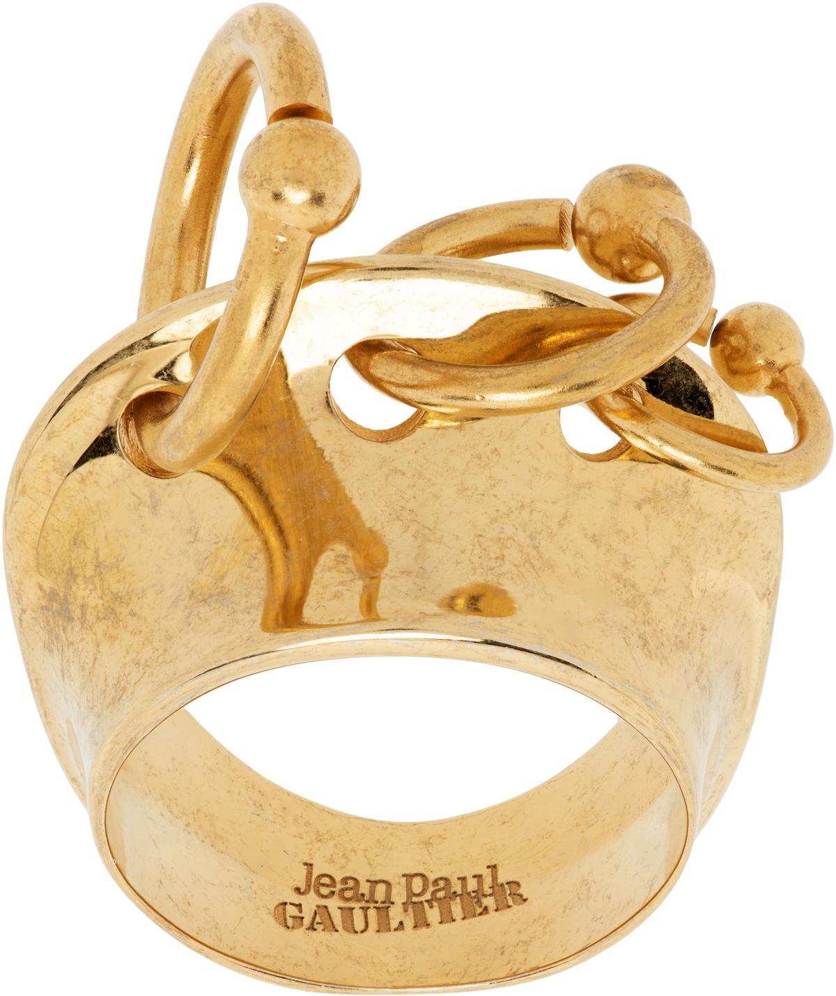 Jean Paul Gaultier Black La Manso Edition I Wear Bikini Ring Jean Paul Gaultier Black La Manso Edition I Wear Bikini Ring