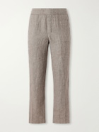 James Perse - Straight-Leg Linen Suit Trousers - Neutrals