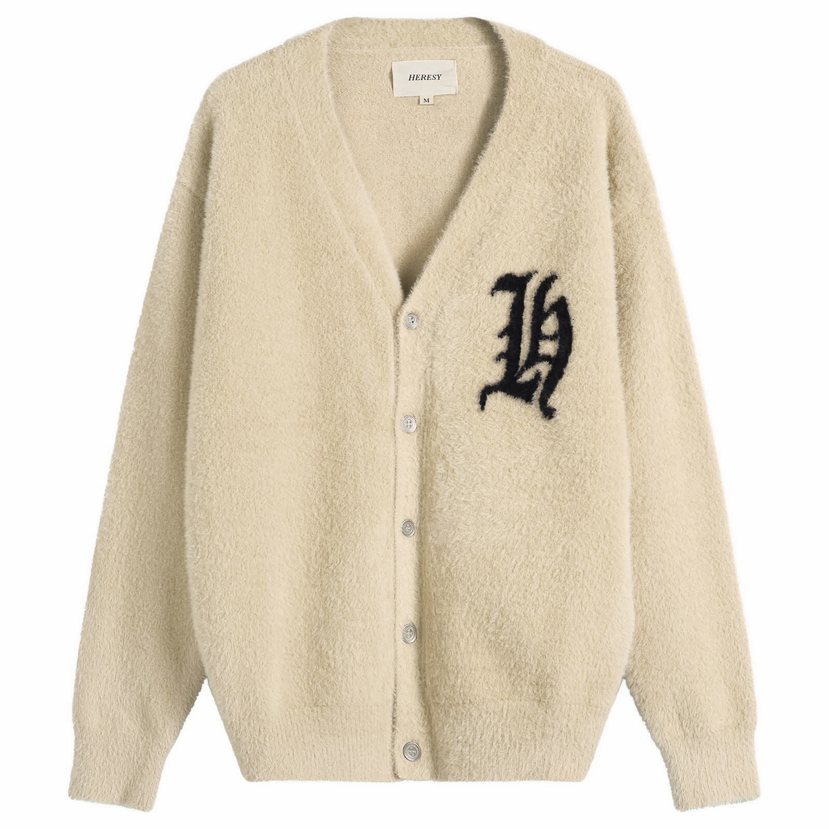 Heresy Men's H' Cardigan in Putty