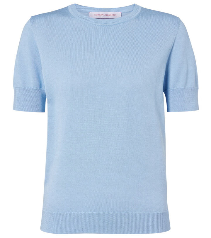 Photo: Carolina Herrera Silk and cotton sweater