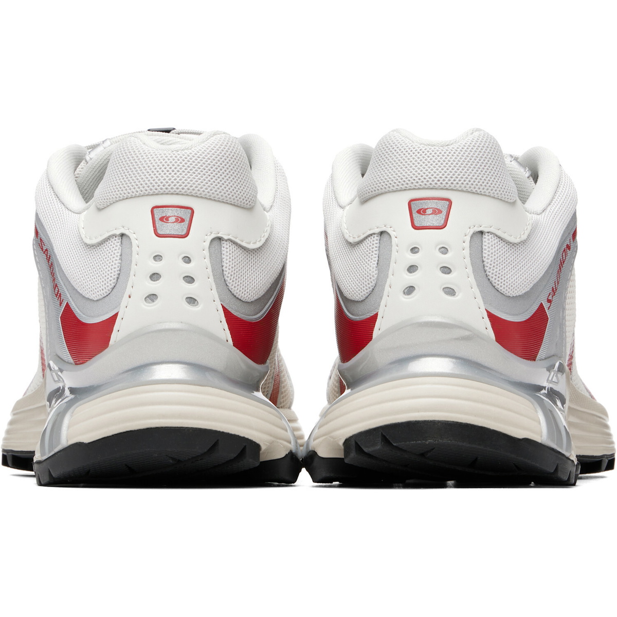 Salomon Off-White & Silver XT-Whisper Sneakers
