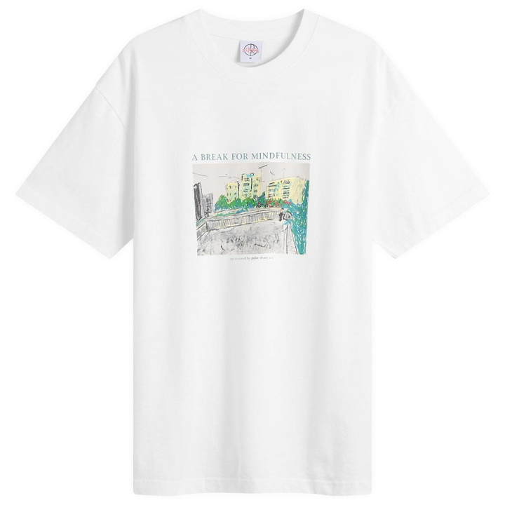 Photo: Polar Skate Co. Men's Mindfulness T-Shirt in White