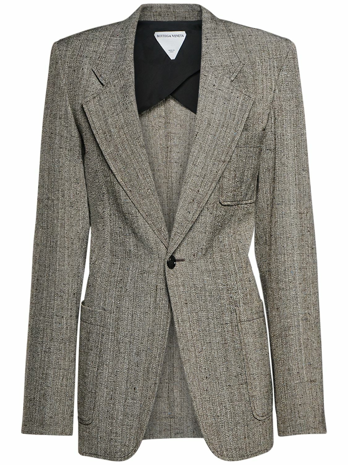 BOTTEGA VENETA - Single Breast Silk Blend Jacket Bottega Veneta BOTTEGA VENETA - Single Breast Silk Blend Jacket Bottega Veneta
