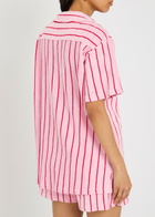 Bongusta Naram Striped Terry Shirt Pink