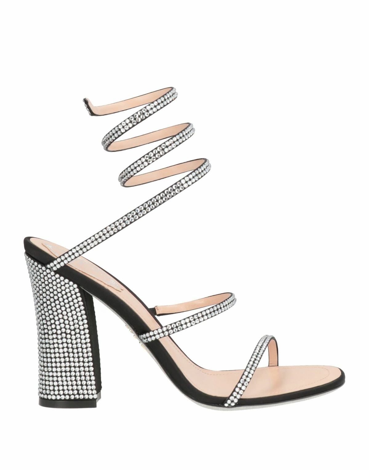 Rene' Caovilla Womens Sandals in Black