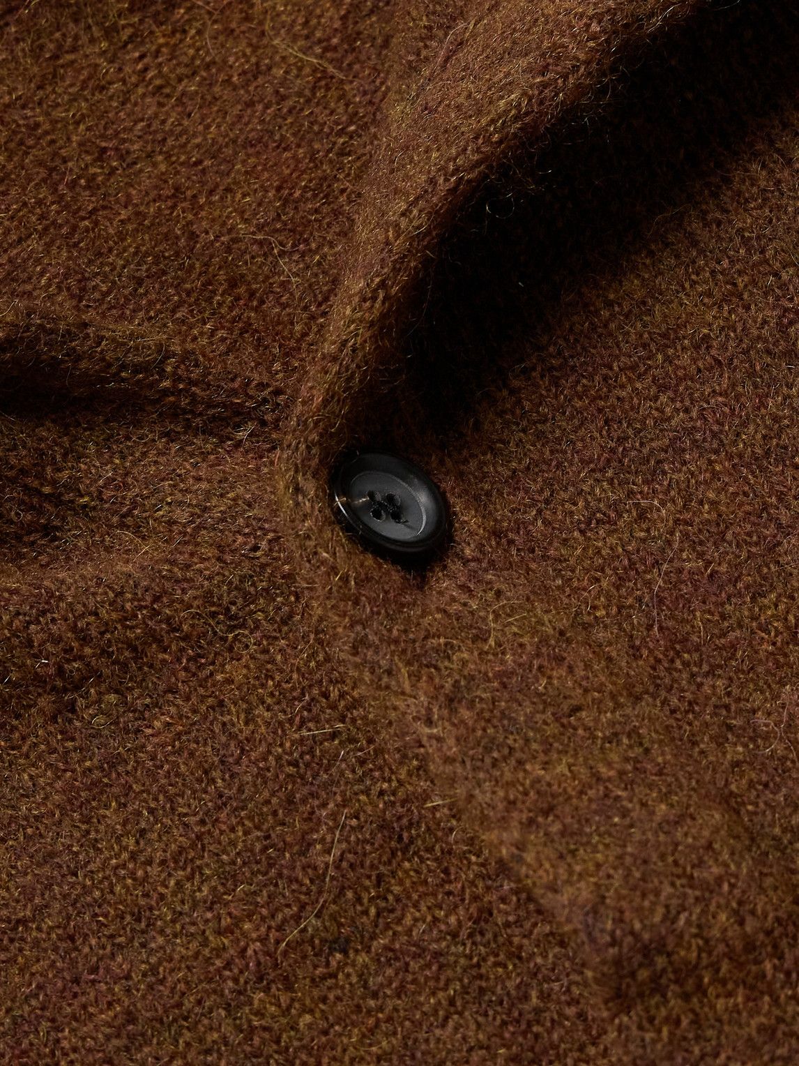 Oliver Spencer - Britten Knitted Cardigan - Brown