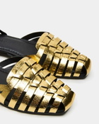 Steve Madden Medlin Flats in Gold