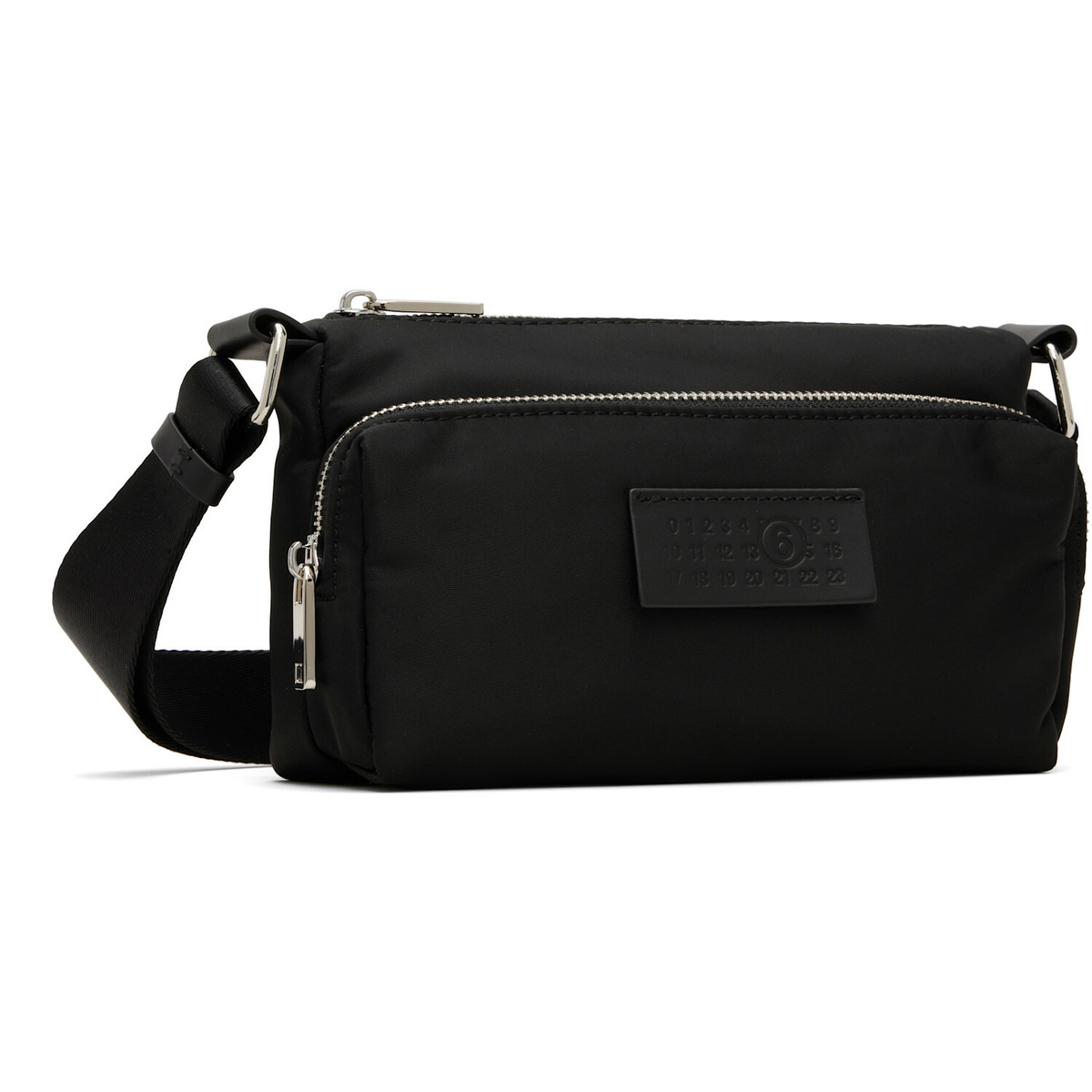 MM6 Maison Margiela Black Nylon Pockets Crossbody Bag