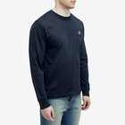 Stone Island Men's Long Sleeve Patch T-Shirt in Navy