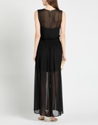 Manila Grace Womens Maxi dress in Black
